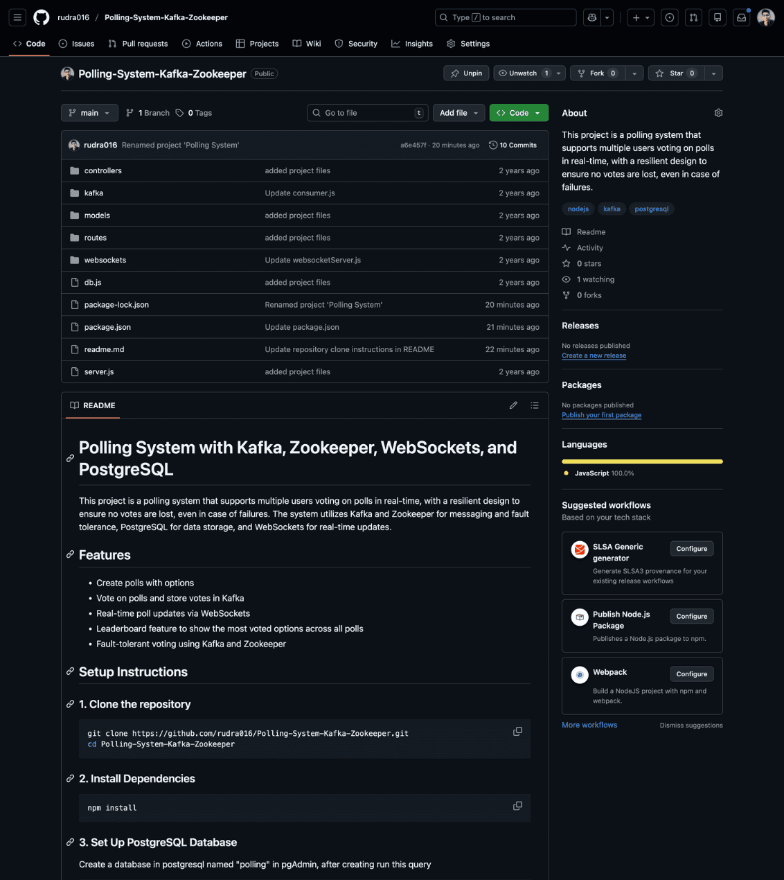 Kafka Polling System